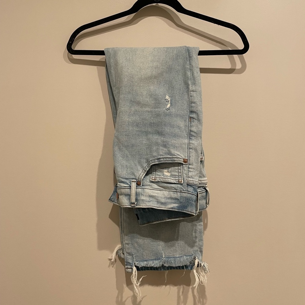 Express wide legged jeans